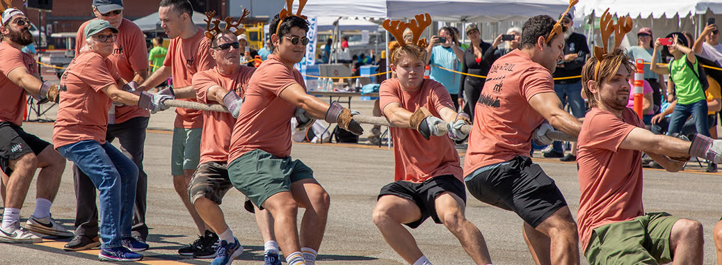 M4 team plane pull competition