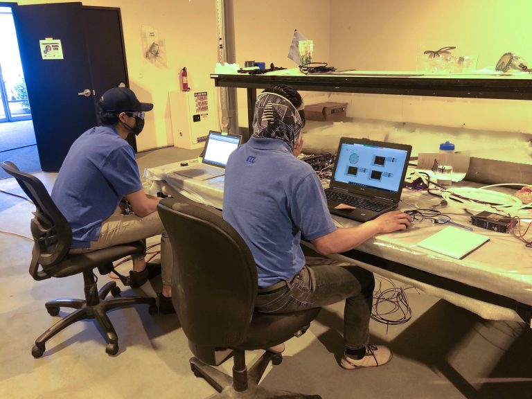 Structural test setup